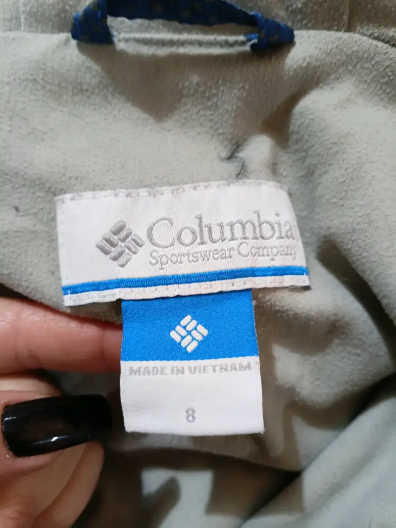 Chaqueta azul con diseño camuflado para mujer - 4