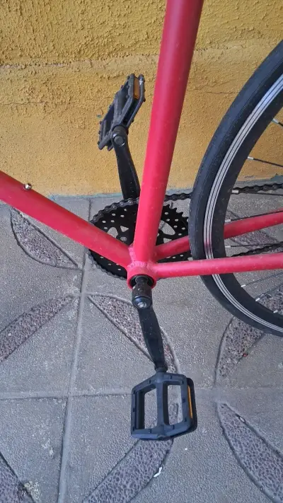 Bicicleta urbana Rowery roja 700C - miniatura 5