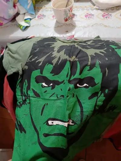 Polera Marvel Hulk verde para hombre - miniatura 1