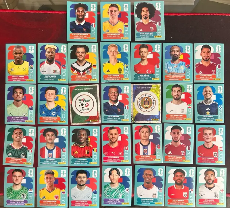 Láminas Mundial Panini