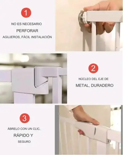 Baranda de seguridad blanca - miniatura 5