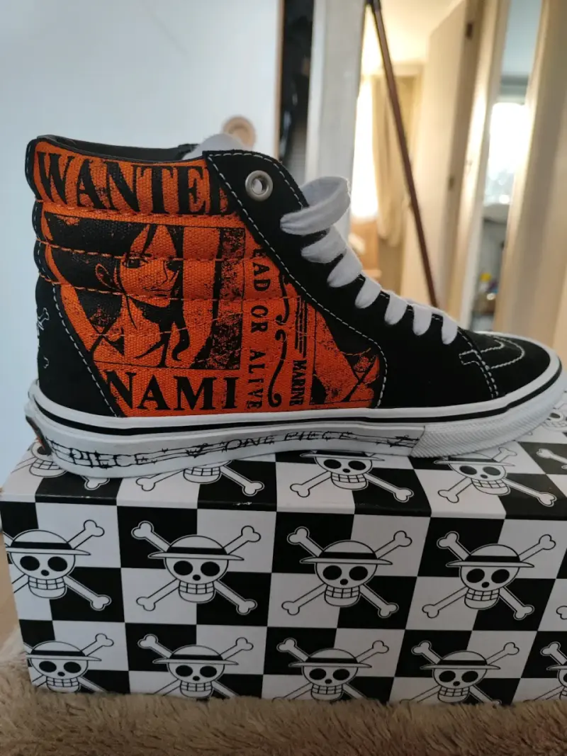 Zapatillas Vans one piece edición nami. - 3