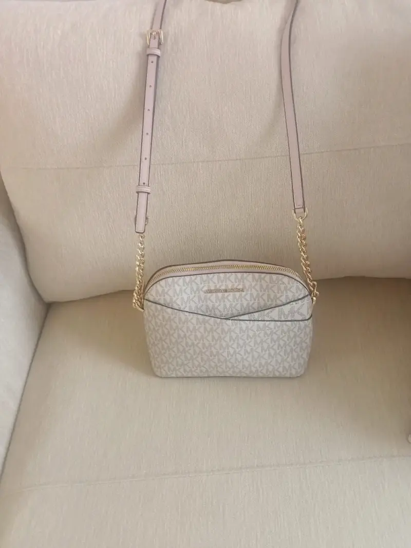 Cartera Michael Kors monograma beige - 2