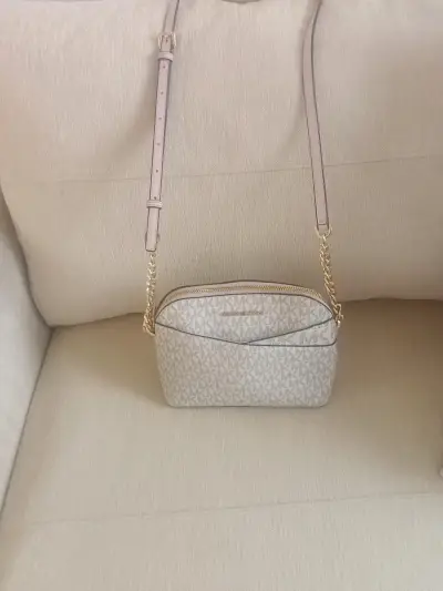 Cartera Michael Kors monograma beige - miniatura 2