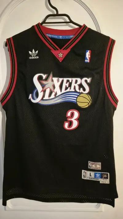 Camiseta NBA Sixers Allen Iverson Adidas - miniatura 1