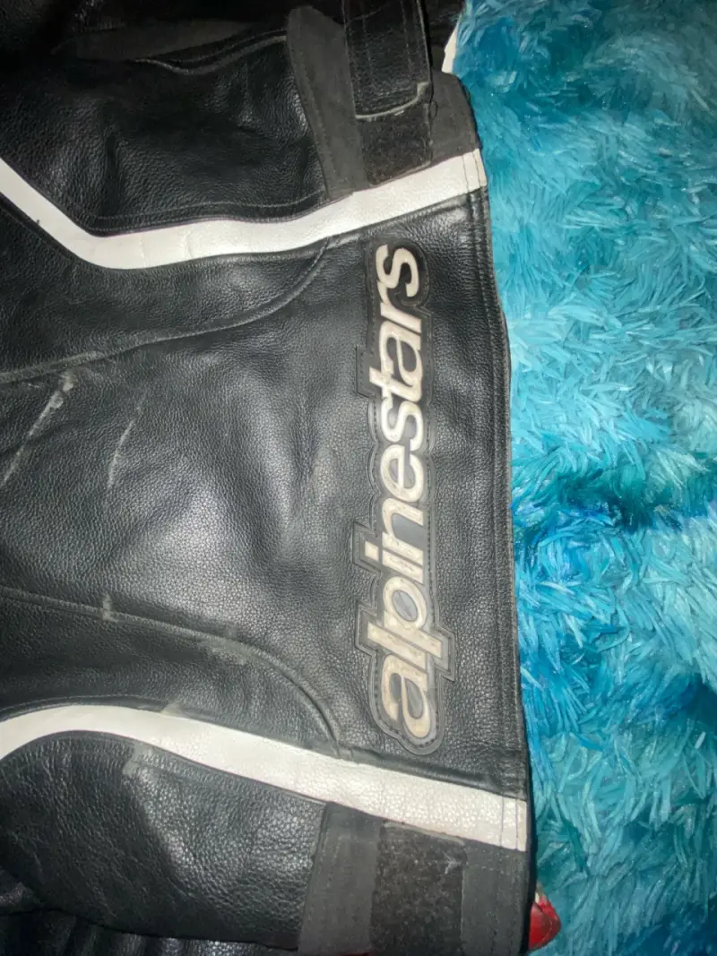 Chaqueta de moto Alpinestars de cuero - 6