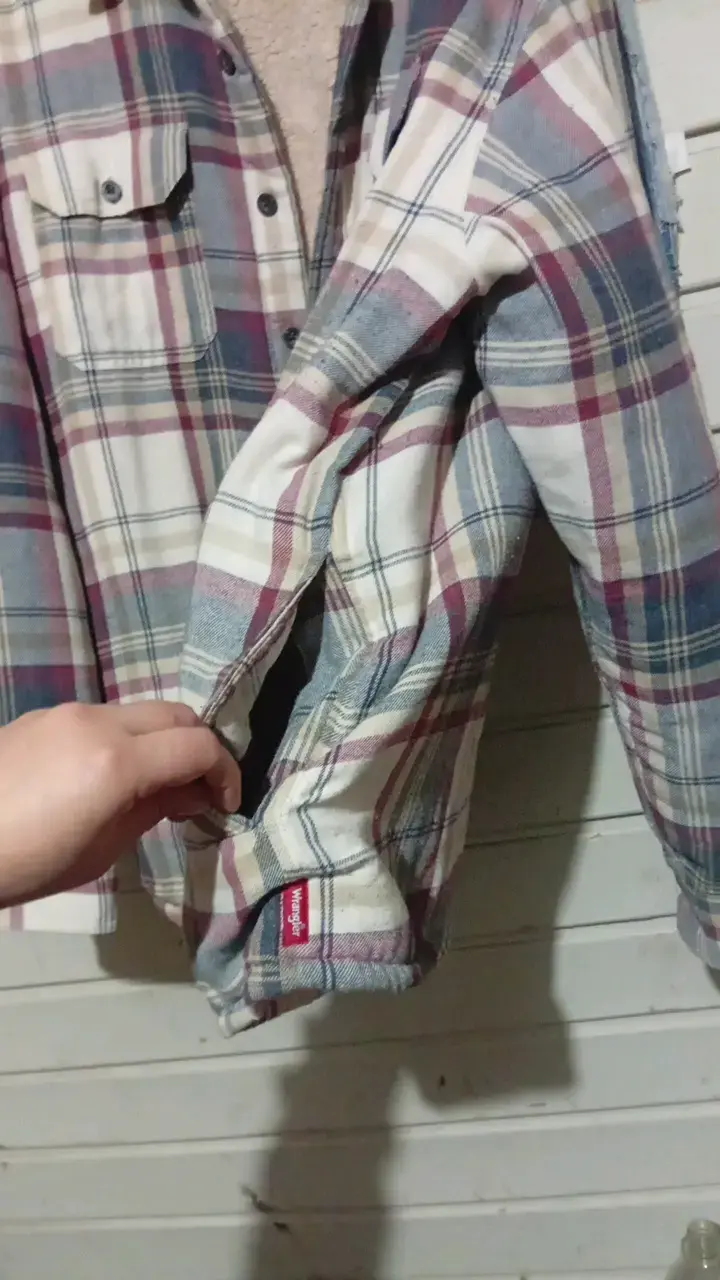 Camisa de franela a cuadros para hombre - 6