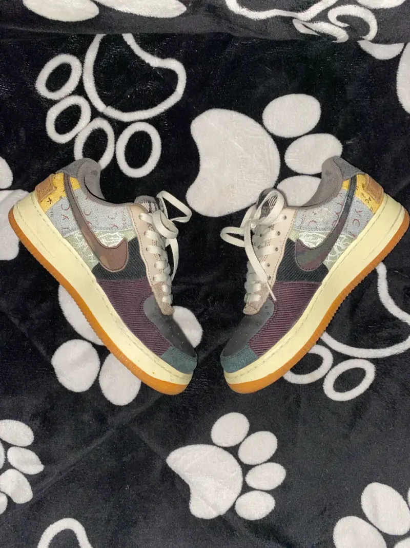 Zapatillas Nike Air Force 1 fósil travis - 3