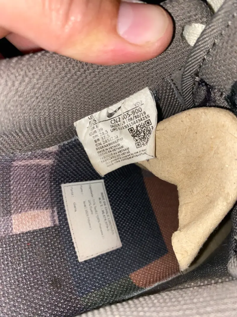 Zapatillas Nike Air Force 1 fósil travis - 6
