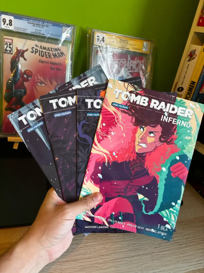 Cómic Tomb Raider Inferno - Colección de 4 - 3