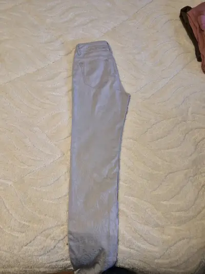 Pantalones de mujer color gris claro - miniatura 1