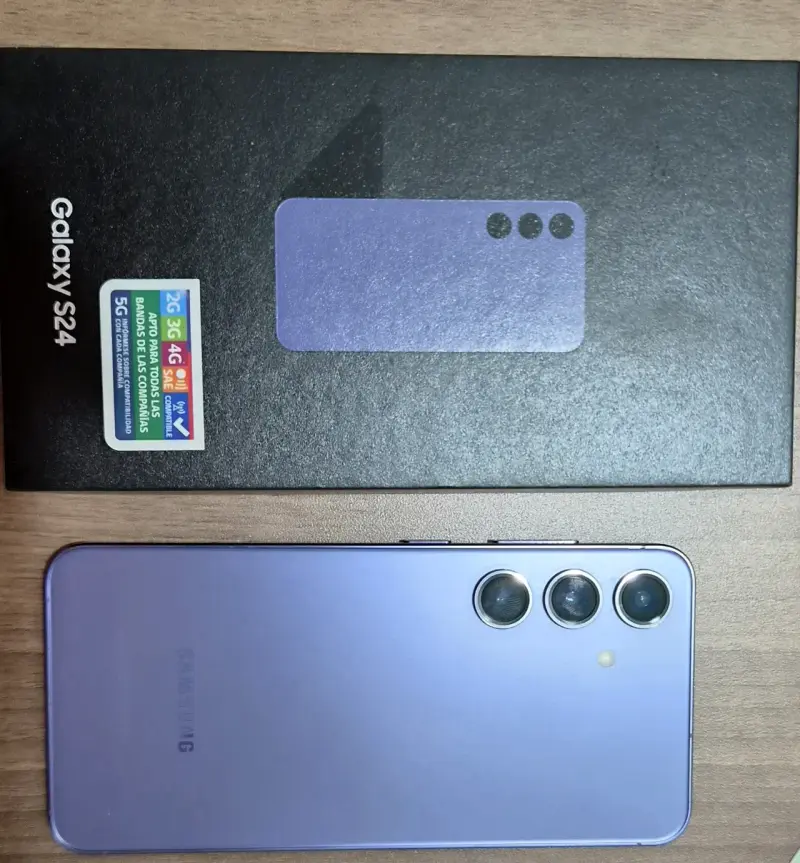 Samsung Galaxy S24 5G color violeta - 1