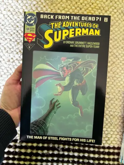 Cómic The Adventures of Superman #500 - 1993 - miniatura 2