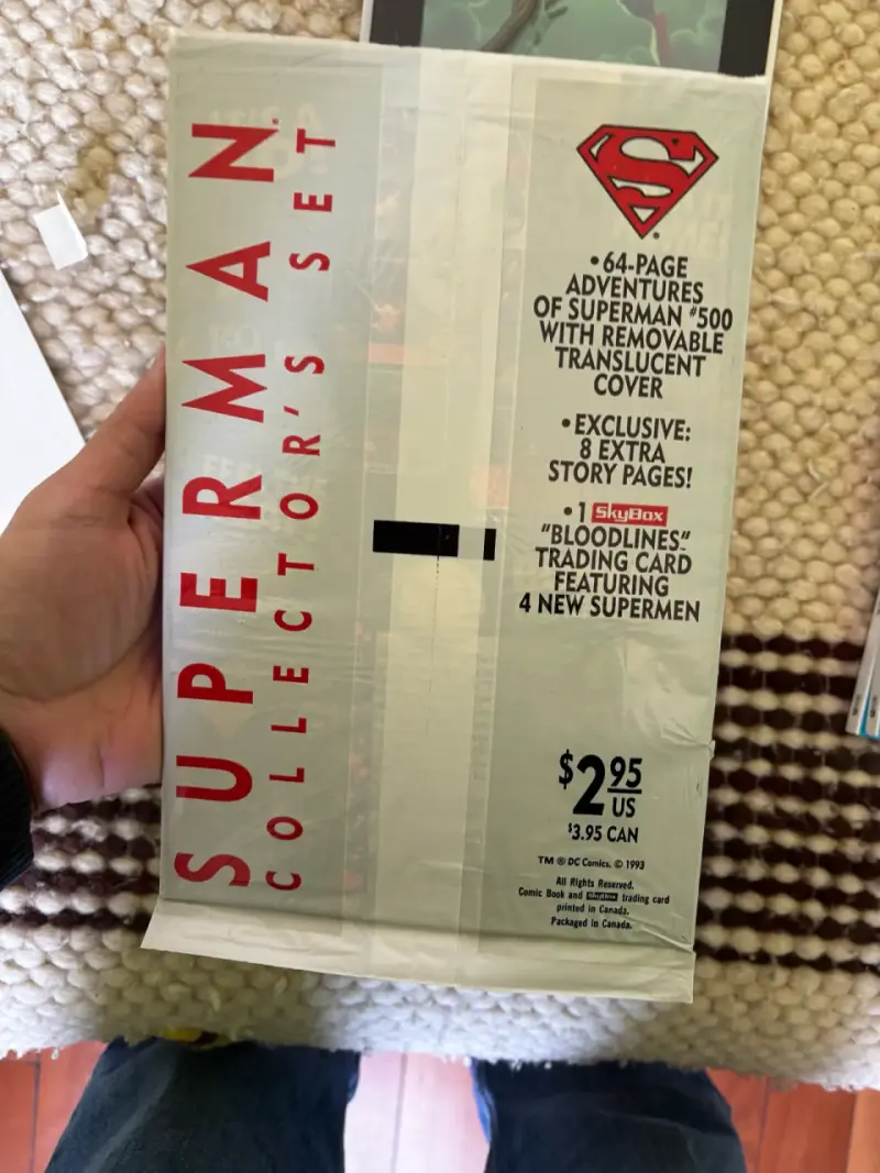 Cómic The Adventures of Superman #500 - 1993 - 6