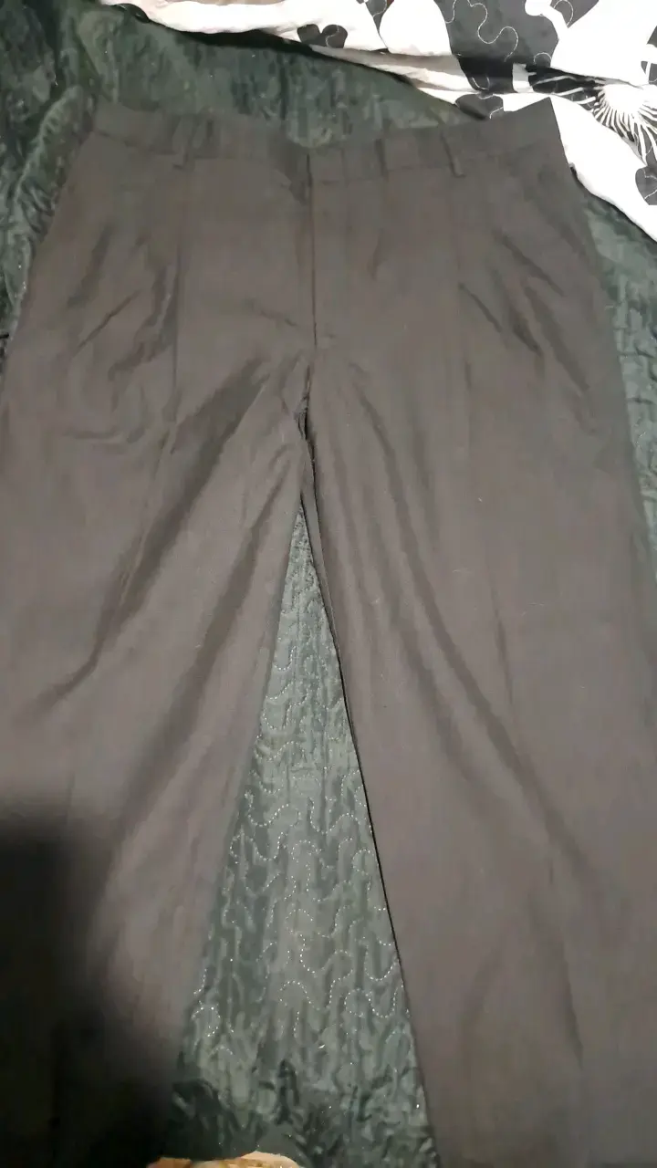 Pantalones cargo negros para hombre - 2