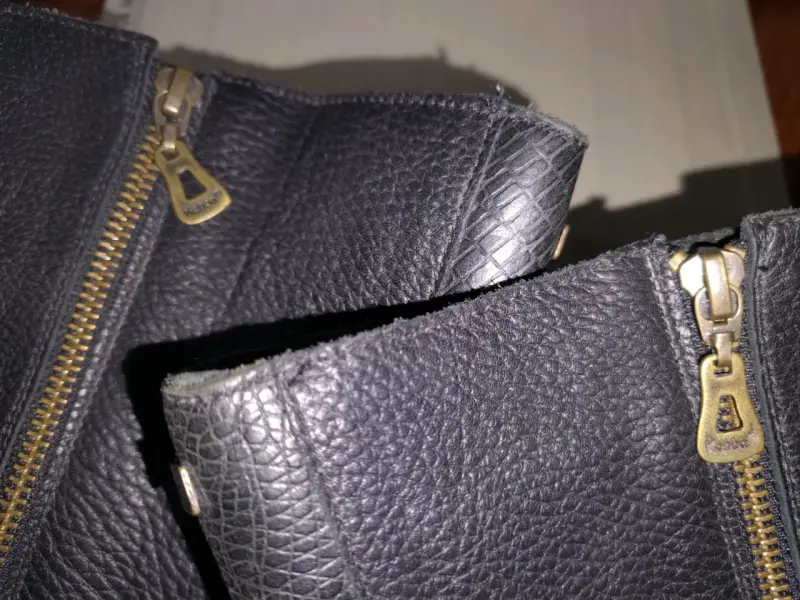 Botas de cuero kebba negras con tacón alto - 3
