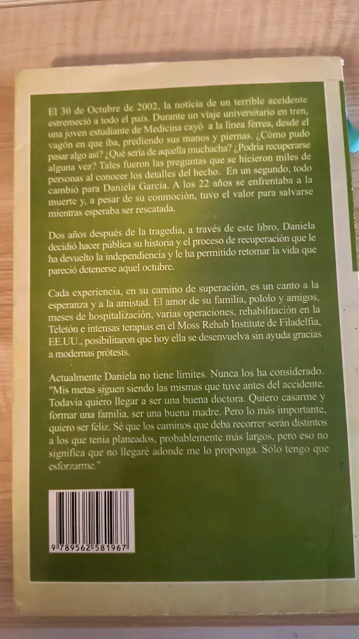 Libro 'Elegí vivir' de Daniela García - 3