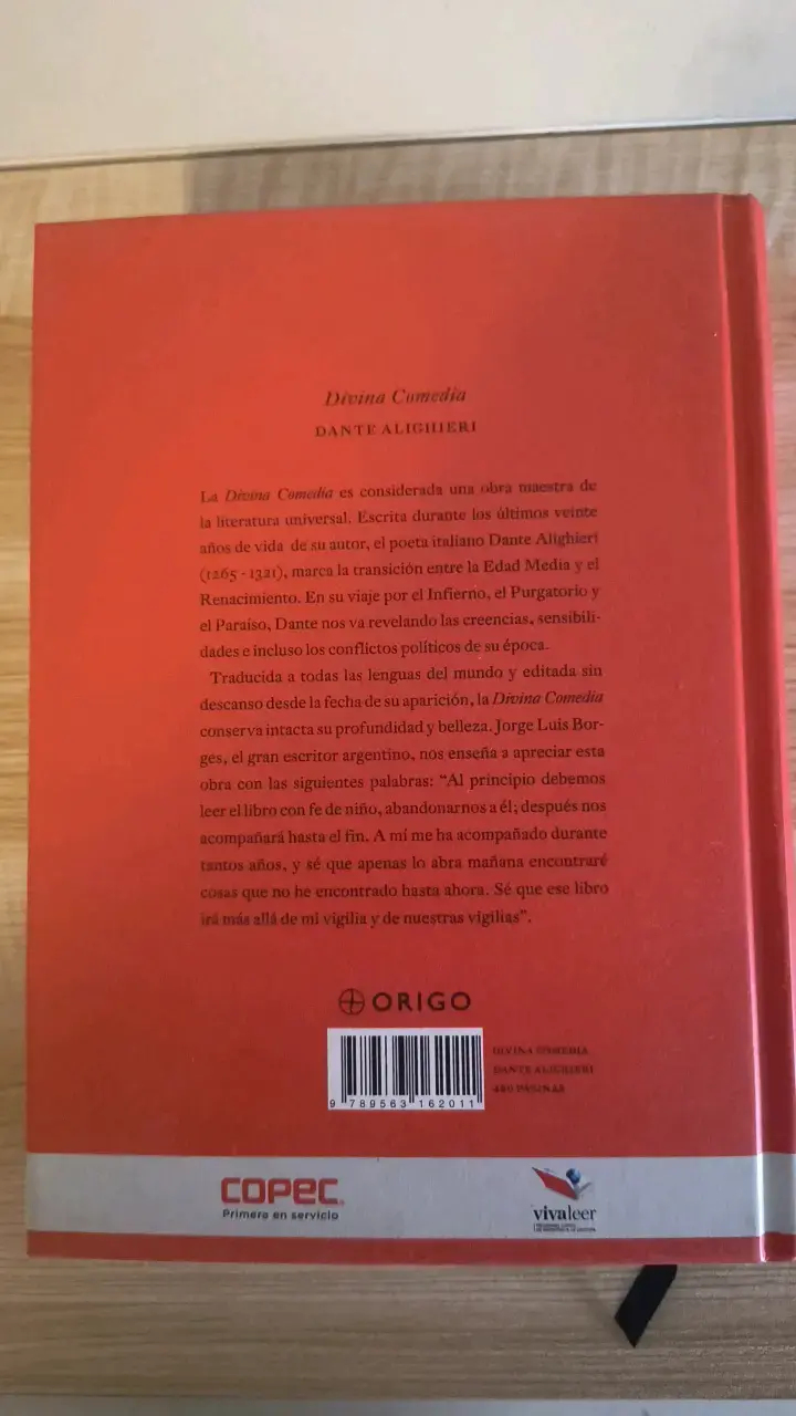 Libro Divina Comedia de Dante Alighieri - 3
