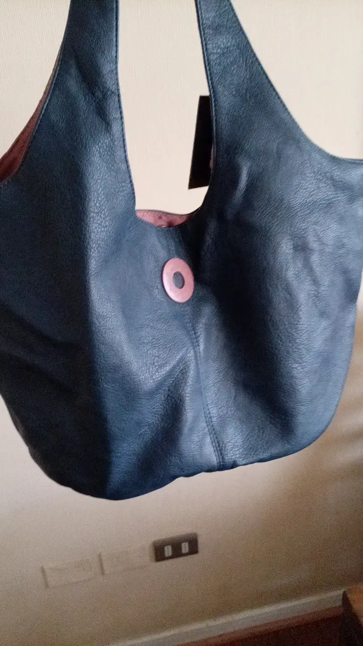 Bolso de cuero negro bubba original - 2