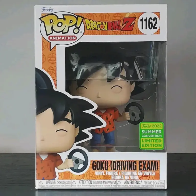 Funko Pop Goku Driving Exam edición limitada