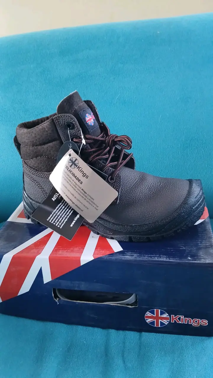 Zapatos de cuero Kings marrones para hombre - 2