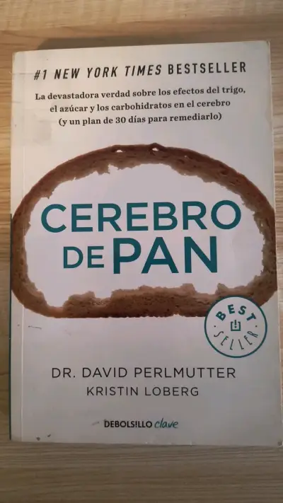 Libro 'Cerebro de Pan' de David Perlmutter - miniatura 1