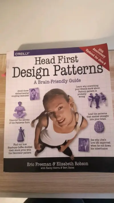 Libro 'Head First Design Patterns' O'Reilly - miniatura 1