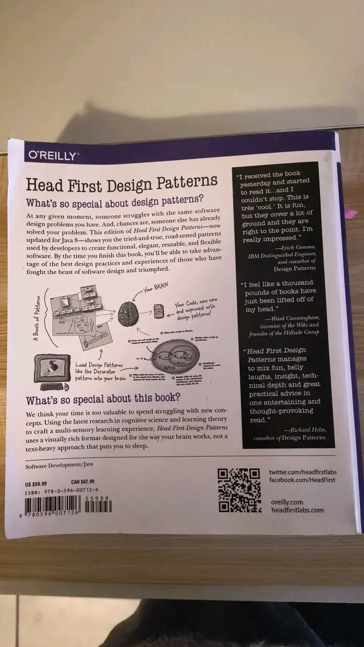 Libro 'Head First Design Patterns' O'Reilly - 3