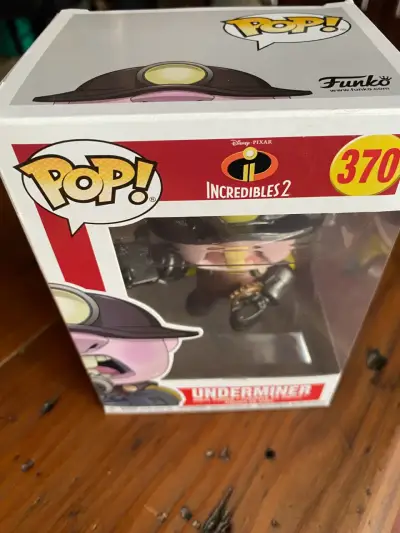 Figura Funko Pop Underminer Los Increíbles 2 - miniatura 2