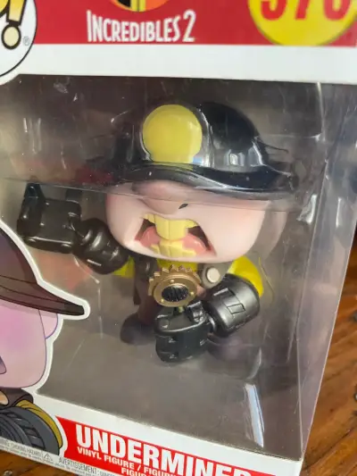 Figura Funko Pop Underminer Los Increíbles 2 - miniatura 6