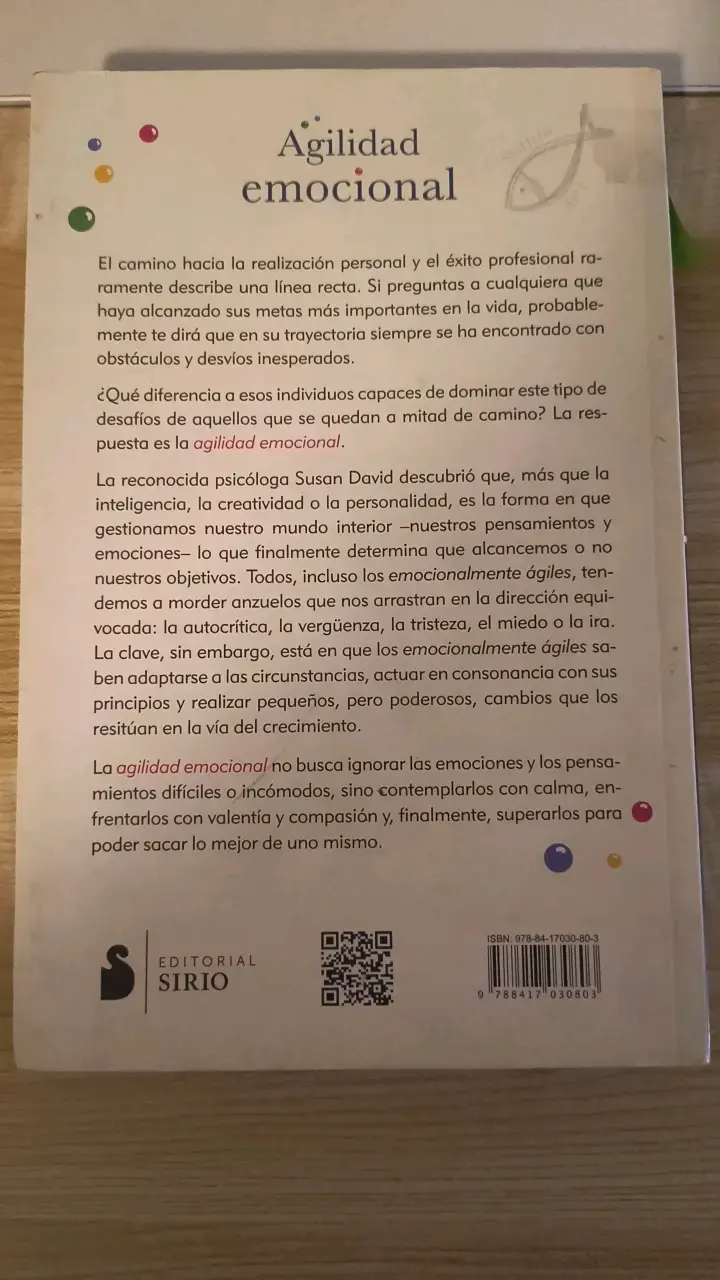 Libro 'Agilidad Emocional' de Susan David - 2