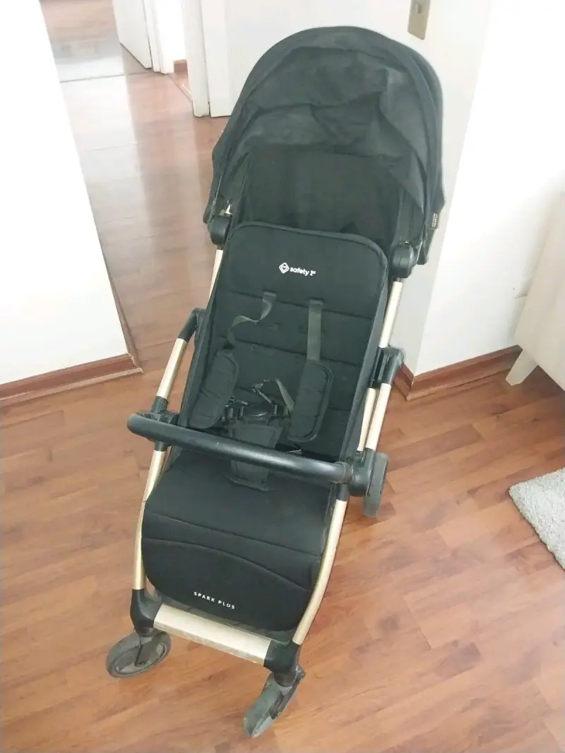 Coche Paseo Spark Plus Infanti Negro( safety) - 3