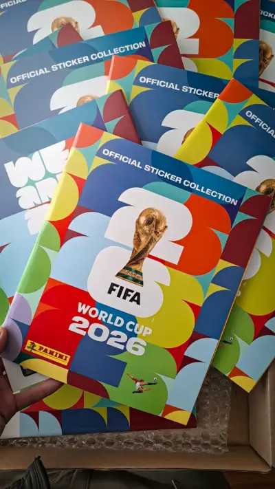 Lote de 100 Álbum Mundial 2026 - miniatura 1