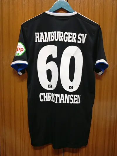 Camiseta Hamburgo , Adidas negra talla M - miniatura 4