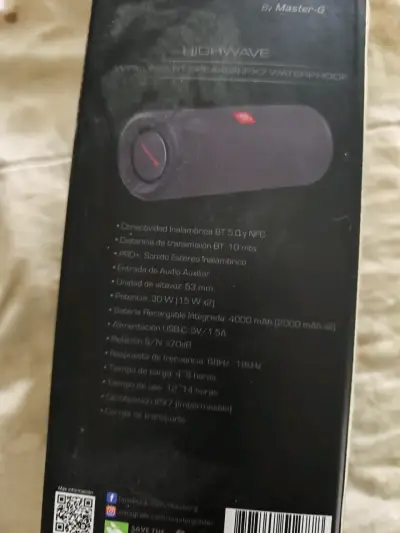 Altavoz Bluetooth Proline Master-G impermeable - miniatura 2