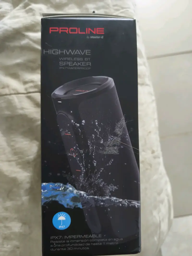Altavoz Bluetooth Proline Master-G impermeable - 3