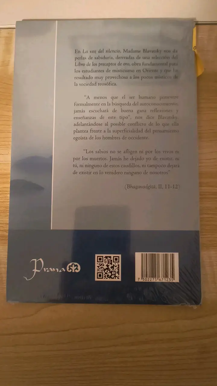 Libro 'La Voz del Silencio' de H. P. Blavatsky - 2