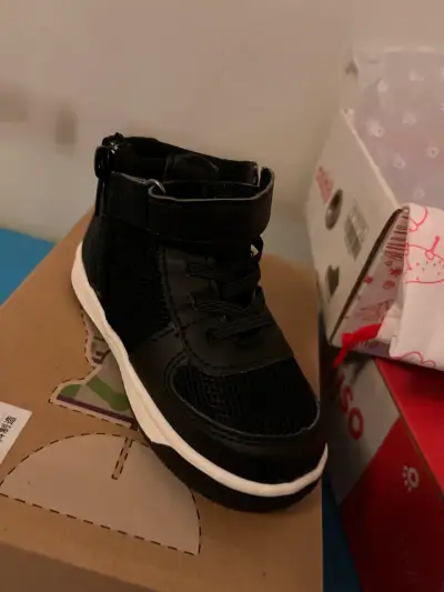 Botines negros para niño Osito talla 25 - miniatura 2