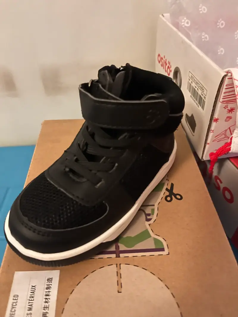 Botines negros para niño Osito talla 25 - 3
