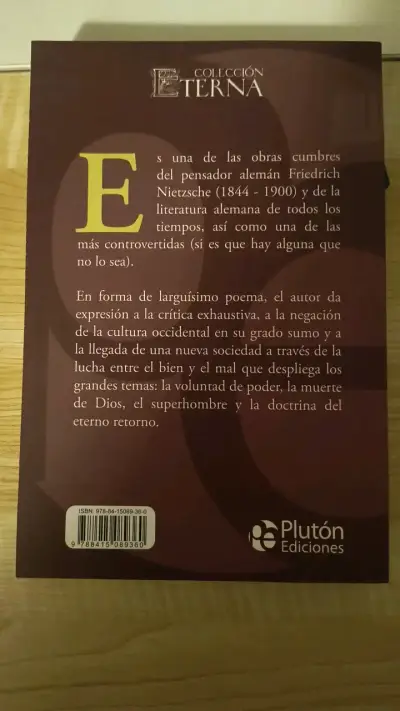 Libro 'Así Hablaba Zaratustra' de Nietzsche - miniatura 2