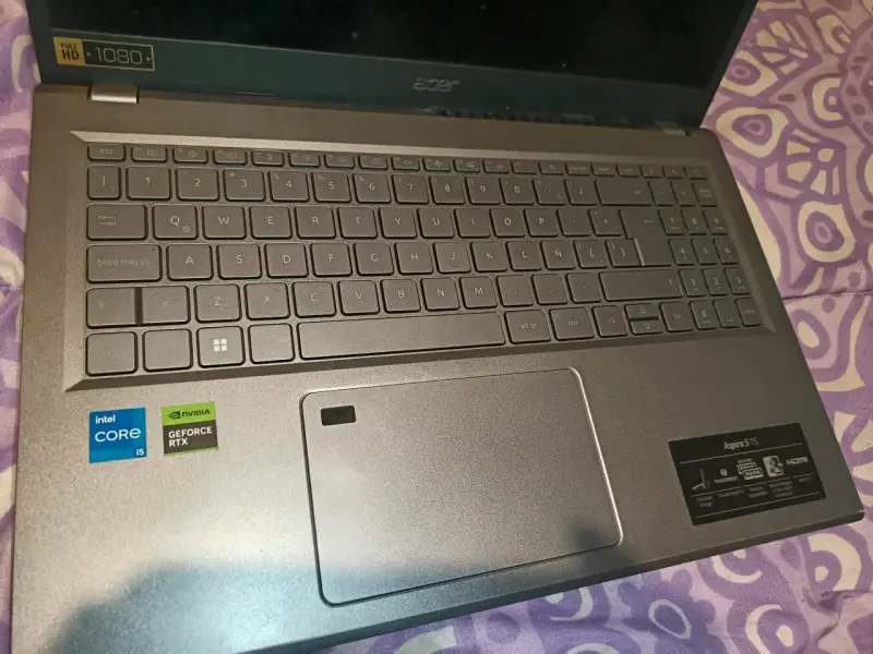 Laptop Acer Aspire 5 Full HD - 12