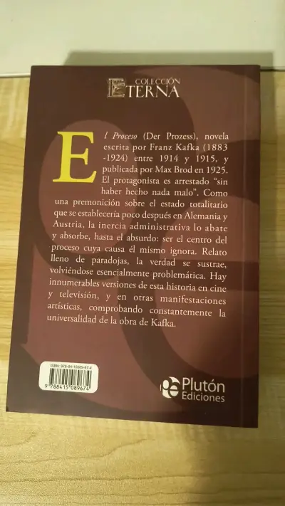Libro 'El Proceso' de Franz Kafka - miniatura 2