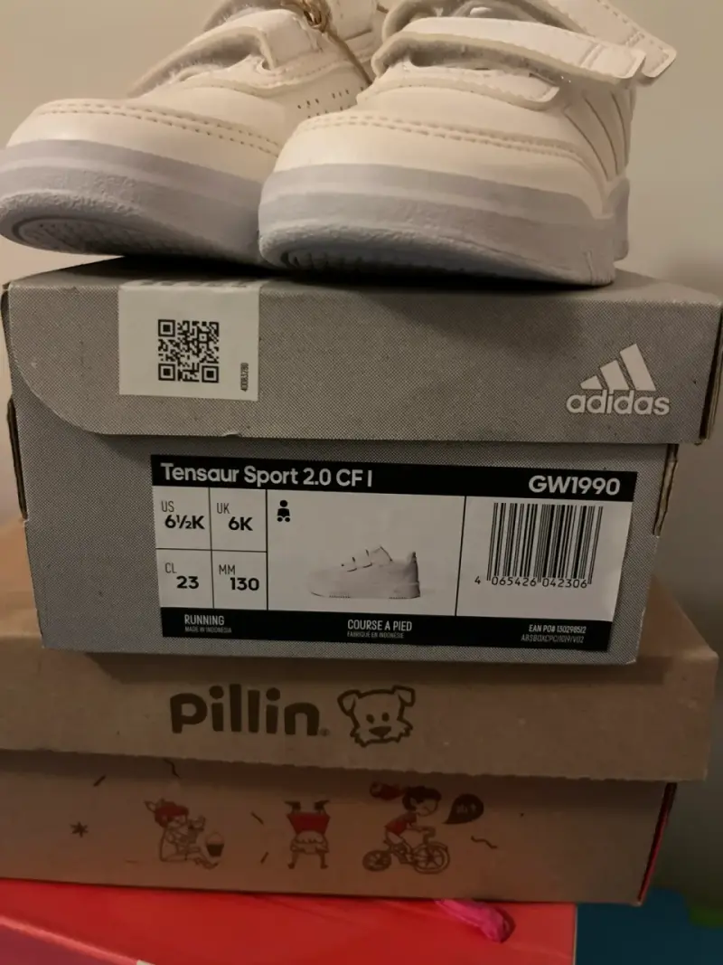 Zapatillas Adidas Tensaur Sport 2.0 C blancas - 3