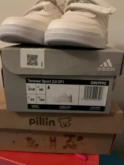 Zapatillas Adidas Tensaur Sport 2.0 C blancas - miniatura 3