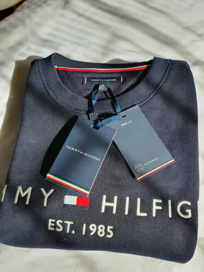 Polerón Tommy Hilfiger azul marino L - miniatura 1