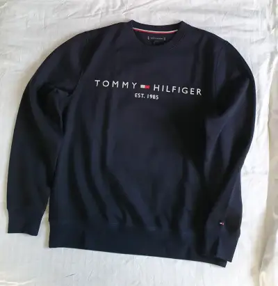 Polerón Tommy Hilfiger azul marino L - miniatura 2
