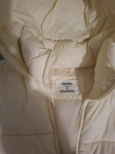 Chaqueta Acolchada Sybilla Blanco con capucha - miniatura 2