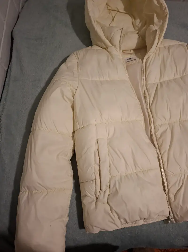 Chaqueta Acolchada Sybilla Blanco con capucha - 3