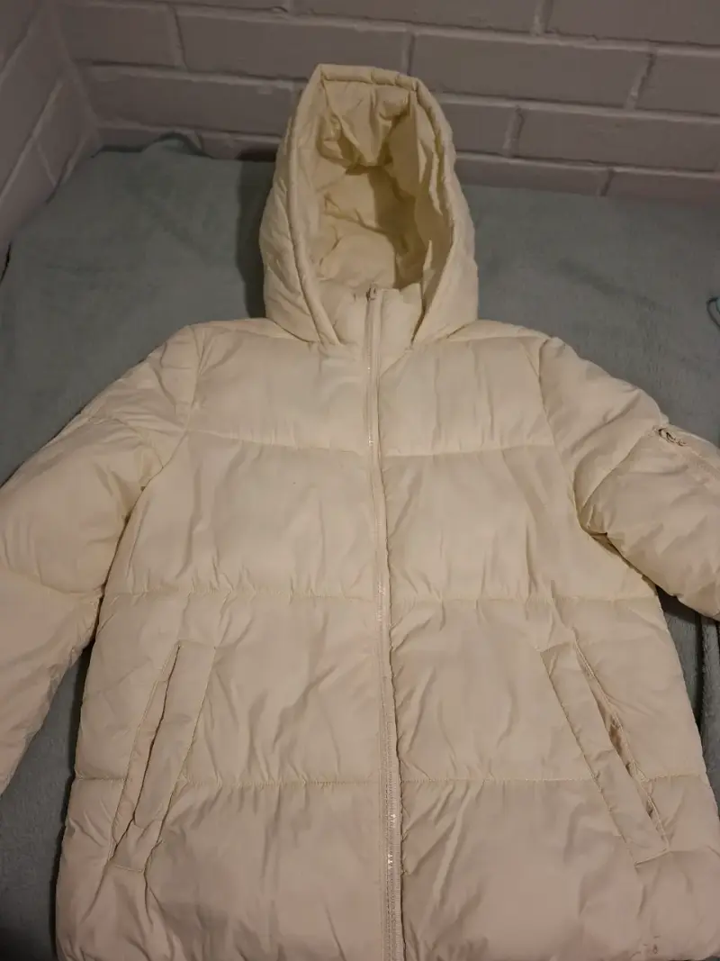 Chaqueta Acolchada Sybilla Blanco con capucha - 4