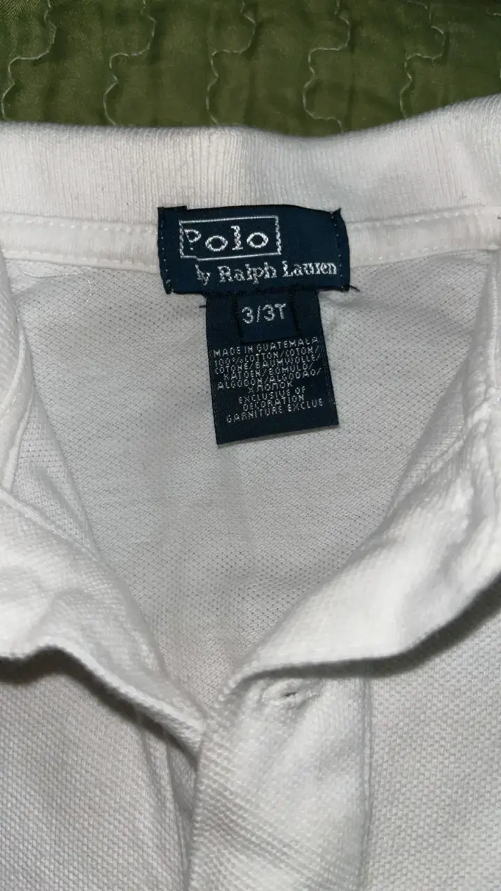 Polera Polo Ralph Lauren blanca manga larga - 2
